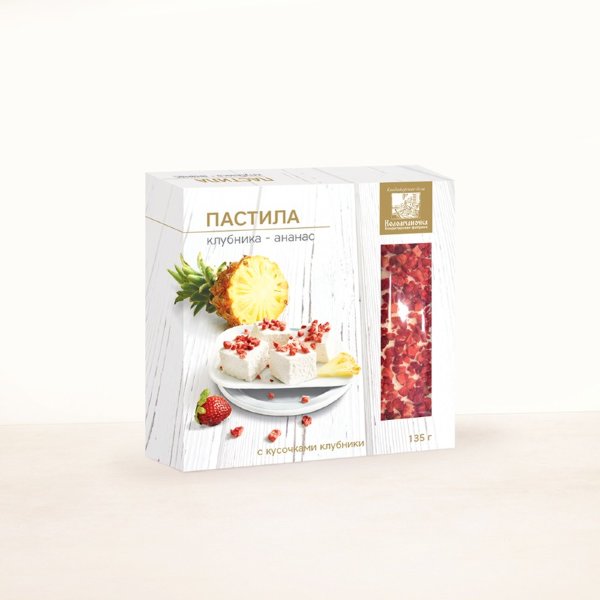 №2 Пастила 135г клубника-ананас  в Нефтекамске
