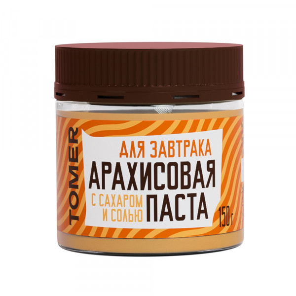 №1 Фабрика Томер   Арахисовая паста, 150г в Нефтекамске