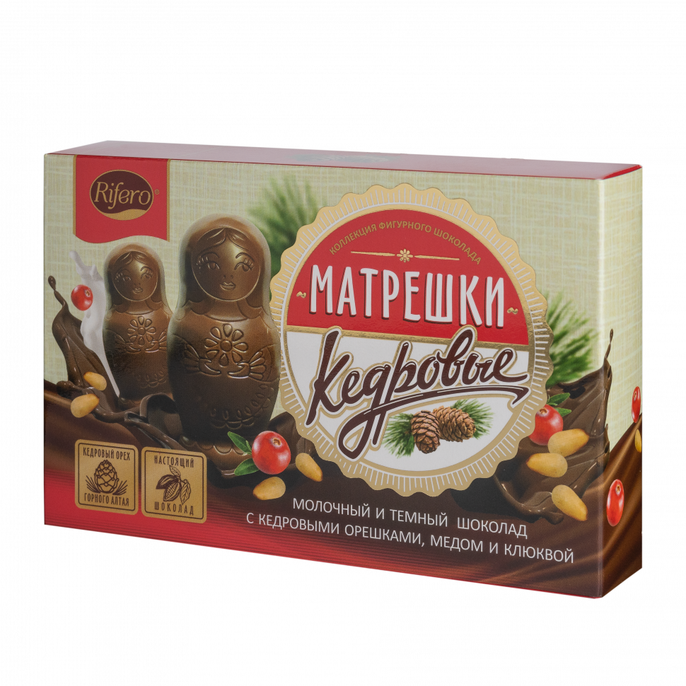  Риф и ко Конфеты "Матрёшки кедровые" 100г           в Нефтекамске