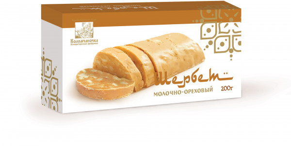 №1 Шербет МОЛОЧНО-ОРЕХОВЫЙ, 200г в Нефтекамске