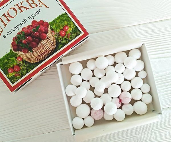 №2 Клюква в сахаре 125г в Нефтекамске