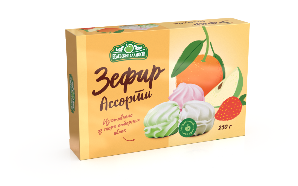 Зефир белевский "Ассорти" 250г в Нефтекамске