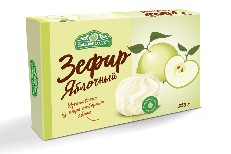  Зефир белевский "Яблочный" 250г в Нефтекамске